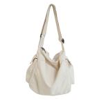 [Weryer] 斜めがけバッグ ショルダーバッグ レディース トートバッグ 大容量 キャンバス 軽量 無地 肩掛けバッグ バッグ 収納 スポーツバッ