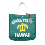 [Kahiko]. хорошо вышивка Hawaiian Mini большая сумка GREEN 42VP2303