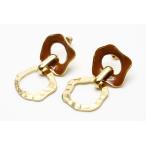 *10,000 иен и больше покупка подарок объект товар bai цвет Brown серьги 