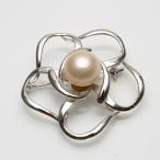南洋白蝶真珠パールブローチ13mm...