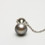 タヒチ黒蝶真珠パールタイタック13...