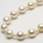 ショッピングパール アコヤ真珠パールネックレス　8.5-9.0/3.5-4.0mm　マルチカラー