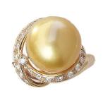 パール指輪真珠リング真珠指輪南洋白...