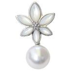 ブローチ 花 真珠ブローチ パールブローチ パール 真珠 ピンブローチ 南洋白蝶真珠 白蝶貝 フラワー 花モチーフ フォーマル プレゼント ご褒美 自分買い pu