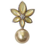 ブローチ花真珠ブローチパールブロー...