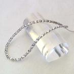 ダイヤモンド テニスブレスレット k18 ホワイトゴールド スライド調整 送料無料 ジュエリー カジ ...