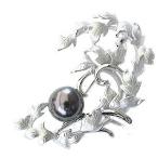 パールブローチペンダントブローチ真...