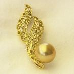 ブローチ真珠パール南洋白蝶真珠ダイ...