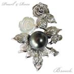 ブローチパールブローチ真珠ブローチ...