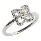 ダイヤリング ダイヤモンド リング ダイヤモンド指輪 ダイヤモンド 0.30ct プラチナ フラワー ...