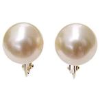 パールイヤリング南洋白蝶真珠クリー...