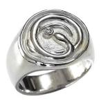 スネークリング ヘビリング メンズリング リング 指輪 指輪 印台リング ダイヤモンド ヘビ へび  ...