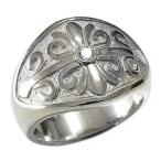 メンズリング クロス 十字架 ダイヤモンドリング 一粒ダイヤ 指輪 印台リング クロスリング メンズ 男性用 プラチナ 送料無料 プレゼント ギフト 自分買い pu