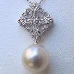 真珠パールペンダントトップヘッド南...