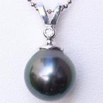 真珠パールペンダントトップタヒチ黒...