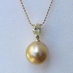 南洋白蝶真珠 パールペンダントトップ ダイヤモンド ペンダントヘッド 12mm オーバルダイヤモンド 0.46ct 送料無料 プレゼント ギフト ご褒美 自分買い pu