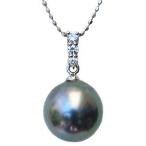 真珠パールペンダントトップタヒチ黒...