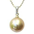 真珠パールペンダントトップ南洋白蝶...