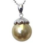 真珠パールペンダント南洋白蝶真珠プ...