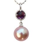 ネックレスペンダントトップ淡水パー...