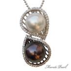 南洋白蝶真珠タヒチ黒蝶真珠マルチカ...