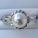 パールリングk18k1818金真珠...