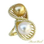 パール指輪真珠リング真珠指輪南洋白...