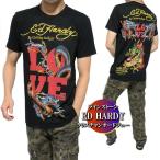 ショッピングhardy エドハーディー ed hardy エド・ハーディー Tシャツ メンズ 龍/ドラゴン ラインストーン/スタッズ 半袖