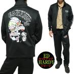 ショッピングスカル エドハーディー ed hardy ジャージ 上下 メンズ セットアップ スカル/ドクロ/薔薇/ローズ エド・ハーディー ライセンス