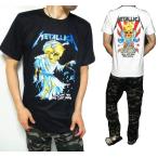 スカルtシャツメンズドクロ半袖METALLICAメタリカ