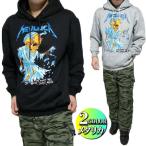 スカルドクロパーカーメンズMETALLICAメタリカプルオーバー