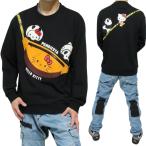 PandiestaJapanハローキティトレーナーサガラ刺繍バッグ/ポケッ...