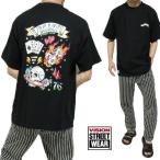 Tシャツスカル/ドクロVISION/ヴィジョンメンズ/レディースタトゥーグ...