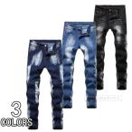 デニムパンツ メンズ Gパン ジーンズ ストレート ウォッシュ ダメージ ユーズド  2019 秋 冬 新作  28 29 30 31 32 33 34 36 38 40 42