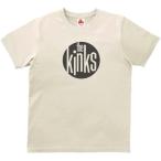 キンクス  The Kinks　音楽Tシャツ ロックTシャツ バンドTシャツ　ライトベージュ