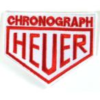 アイロンワッペン　ワッペン　キャラ・ロゴワッペン　刺繍ワッペン　HEUER　アイロンで貼れるワッペン