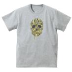 ドクロデザイン・アートTシャツハイ...