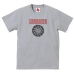 サウンドガーデン  Soundgarden　音楽Tシャツ ロックTシャツ バンドTシャツ　グレー