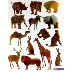 キラキラシール　動物　★★