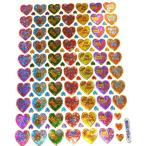 キラキラシール　ハート　★★