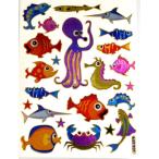 キラキラシール 　海の生き物たち　★★