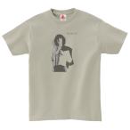 パティ スミス Patti Smith　音楽Tシャツ ロックTシャツ バンドTシャツ　シルバーグレー