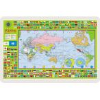 ミワックス　コンパクト学習デスクマット　世界地図　CMT-WO　