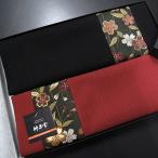 【包装済み】 箱入り 和風ペアランチョンマット ギフト　和柄　桜（赤、黒）