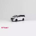 モデルワン 1/64 トヨタ アルファード 40系 ホワイト MODEL 1 TOYOTA ALPHARD 40 SERIES WHITE RHD