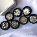 [ ограниченное количество ] Nailparts белый Glo  seashell коллекция 6 вид 