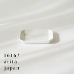 ●●有田焼/磁器　1616/arita japan TY SquarePlate90 White　TYスクエアプレート90　ホワイト柳原照弘デザイン TYパレス/皿/plate/百田陶園