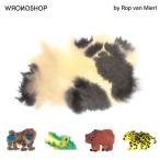 ショッピングポスター THEWRONGSHOP ロングショップ Rop van Mierlo ロプ・ファン・ミエルロ Bear Mandrill Crocodile ポスター単品 フレームセット