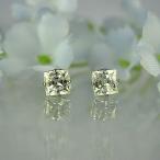MARE チタンピアス SWAROVSKI WHITE 4mm×4mm ma070