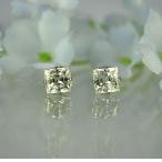 MARE チタンピアス SWAROVSKI WHITE 3×3mm ma076